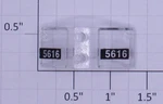 Lionel 18879-17 #5616 GP-9 Front Number Board And Lens Insert (10). Fixed Price $40.00.