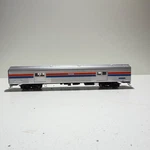 Walthers Ho Scale Amtrak 73' Budd Baggage Car Phase Ii Paint No Box. Fixed Price $70.00.