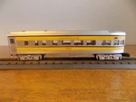 Mth Railking Observation Car, Yellow Bonnet, Repainted To Color Very Nice. Fixed Price $35.00.