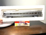 Walthers #932-6425 Santa Fe 85' Budd Lounge Passenger Car H.o. 1:87. Fixed Price $49.99.