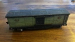 Used Lionel Pre-war 1719 O-gauge Boxcar Without/box. Fixed Price $28.00.