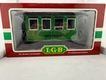 Scale Passenger Car Lgb 34076 Llerhansl Green Austrian Narrow Gauge. Fixed Price $99.99.