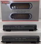 Williams 43108 New York Central 72 Ft. Streamliner 2-CAR Add-on Set 6261/6262 Ex. Fixed Price $99.99.