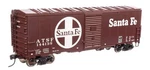 Walthers Ho Scale 40' 1948 Boxcar Ready To Run Santa Fe #144139 910-1204. Fixed Price $25.92.