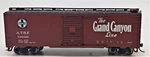 Bachmann 16503 Ho Santa Fe Map Grand Canyon 40' Box Car. Fixed Price $23.53.