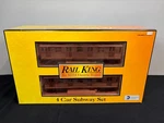 Mth Rail King 30-2162-1 Mta R-42 4-CAR Subway Set W/proto-sound Silver. Fixed Price $399.99.