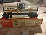 Lionel Texaco Tank Car 6-9147 Lnib. Fixed Price $67.99.