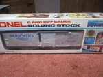 Lionel Scale Dairymen's League Milk Reefer Gpex 5701 New Original Box. Fixed Price $16.79.