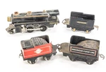 American Flyer "o" Gauge 2-4-2 Steam Locomotive W/ Tenders. Fixed Price $125.99.