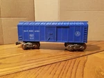 Vintage Marx Baltimore & Ohio Blue Box Car #467110 (L1). Fixed Price $16.95.