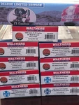 Deluxe Santa Fe "el Capitan" Full 9 Car Set Ho Scale Plated W/figures Leds New. Fixed Price $2499.95.