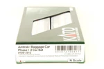 Kato N-scale #106-3512 Amtrak Baggage Car Phase Set #1075 #1076 Japan. Fixed Price $99.99.