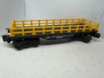 Lionel Pennsylvania Railroad 6585 Flat Car Train With Fence 9325-T-5A 87 Gaug. Fixed Price $15.00.