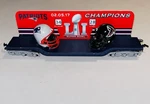 Bachmann Hawthorne Village 2017 Super Bowl Patriots/falcons Depressed Flatbed. Fixed Price $11.25.