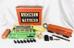 Lionel Electric Trains Cattle Car No. 3656 With 7 Cows And Boxes. Fixed Price $96.00.