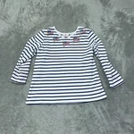 Quacker Factory Womens Striped American Flag Top 6705. Fixed Price $21.00.