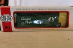 Ho Scale Con-cor, 40' Box Car, Canadian Pacific, Green, #81099, Bnos H-824. Fixed Price $24.00.