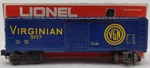 Lionel 6-9777 Gauge Virginian Boxcar/box. Fixed Price $11.51.
