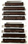 Ahm Rivarossi 1920 Pennsylvania Ho And B Train Set With Interiors. 8 Cars. Fixed Price $290.00.