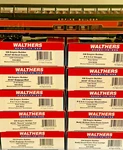 Great Northern 1955 " Empire Builder Full 10 Car Set Ho Scale -interior New. Fixed Price $1999.95.