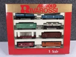 Rivarossi/arnold #0519 Scale 8 Pack North American Freight Car Set - Brand New. Fixed Price $39.99.