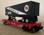 Lionel 6-36065 Wabash Fc With Trailer, New. Fixed Price $50.00.