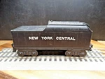 Marx O/O27 Gauge Nyc Black Engine Tender. Fixed Price $12.75.