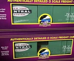 Mth Premier 20-99316 New York Central 50 PS-1 Box Car O-scale (2-PACK). Fixed Price $147.50.