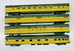 Ho Ihc Chicago & North Western Passenger Set (lot 6200). Fixed Price $60.00.