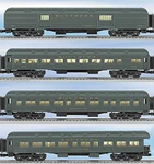 Lionel O-scale 6-15588 Southern Heavyweight Passenger Car 4-PACK Nib. Fixed Price $450.00.