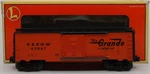 Lionel 6-29268 Gauge Denver & Rio Grande 6565 Boxcar #63067 Ln/box. Fixed Price $29.11.