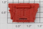 Lionel 54-32 Red Ornamental Brake. Fixed Price $6.00.
