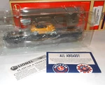 Lionel 6-17522 Yellow Flatcar With 9823 Plymouth Prowler New In Box. Fixed Price $34.00.
