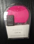 Foreo Luna Mini Facial Cleansing Brush Magenta - New Package. Fixed Price $32.95.