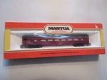Mantua Dual Lighted Aluminun Steamliners 224-20R Diner Penna. Maroon. Fixed Price $35.00.