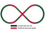 Lionel 6-12030 Gauge O-36 Fastrack Figure 8 Pack. Fixed Price $74.99.