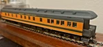 Great Northern "heavyweight" Lounge Obs Tail Car- Ho Scale -interior New Oop. Fixed Price $159.95.