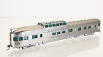 Broadway Limited Zephyr Cb&q Vista Dome Observation Silver Lookout Ho Scale. Fixed Price $269.99.
