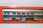 Lionel #2427880/890/900/910/920 Christmas Streamline Passenger 5 Car Set. Fixed Price $494.95.