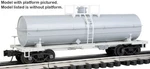 Atlas Scale 11,000-GALLON Tank Car Without Platform 3-RAIL Undecorated. Fixed Price $69.99.