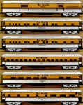 K-line K-44211 Rio Grande Heavyweight Madison 18 Passenger 6-CAR Set O-scale. Fixed Price $450.00.