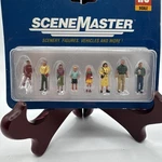 Walthers Ho Scale Scenemaster # 6006 Townspeople Pkg (8) Mib New Old Stock. Fixed Price $19.95.