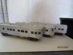 Lionel, Gauge, 2421, 2422, 2423 Lighted Passenger Cars. Fixed Price $75.00.