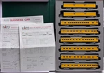 Kato Scale Union Pacific Led Lighted Unofficial 8-CAR Passenger Set With Case. Fixed Price $229.95.