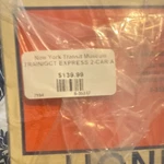Lionel Gauge New York Transit Museum Ct Express 2-CAR Passenger Set 6-35217. Fixed Price $200.00.