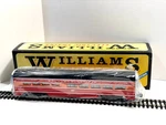 Williams Scale Aluminum Southern Pacific Diner Car #2612-D Crown Edition O-5. Fixed Price $85.00.