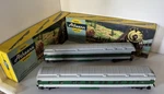 Athearn Green Grey Coach Observation Passenger Cars 1850 & 1870 Undecorated. Fixed Price $13.00.