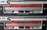 K-line # K-4532A Set Of Two Golden State Passenger Cars -vista-dome & Combine!. Fixed Price $59.95.