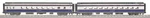 Mth 20-6665 Baltimore & Ohio 2-CAR 70' Abs Slpr/dine Passenger Set-smooth. Fixed Price $200.00.