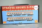 96029 Scale Micro Trains Strates Shows Pack Passenger Observation. Fixed Price $139.95.